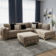 Admiral Chaise with a Matching footstool