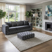 Ashton 3 seater with matching footstool