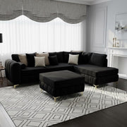 Admiral Chaise with a Matching footstool